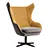 Armchair with cornucopia secretary armchair century Eclectic - 捷报比分
