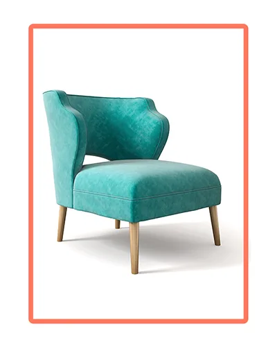 Armchair with cornucopia secretary armchair century Eclectic - 捷报比分